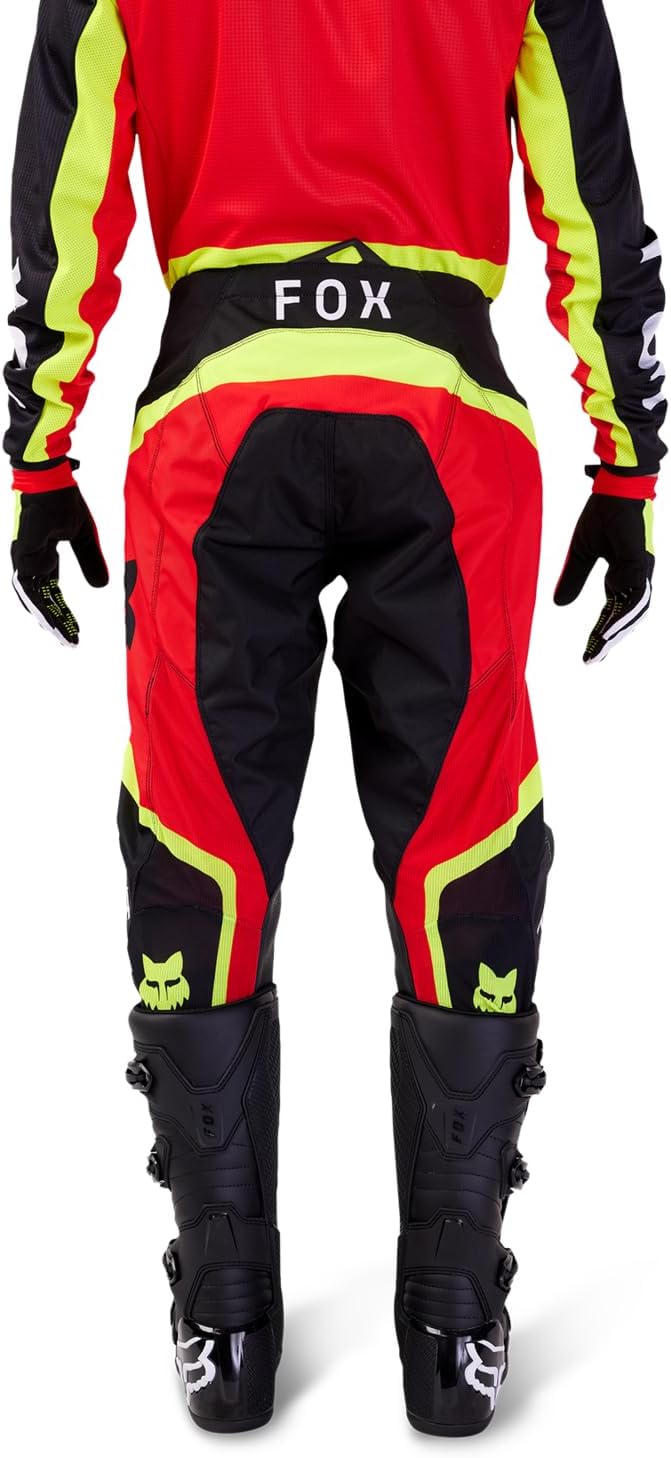 Fox Racing Herren 180 Ballast Pant Rain Pants 32W Schwarz Rot, 32W Schwarz Rot