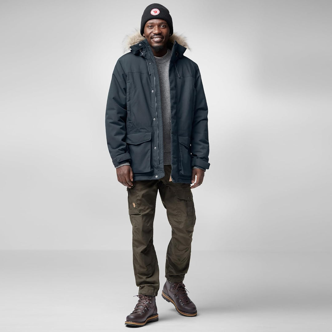 Fjällräven Herren Nuuk Lite Parka Parka (1er Pack), Dark Navy