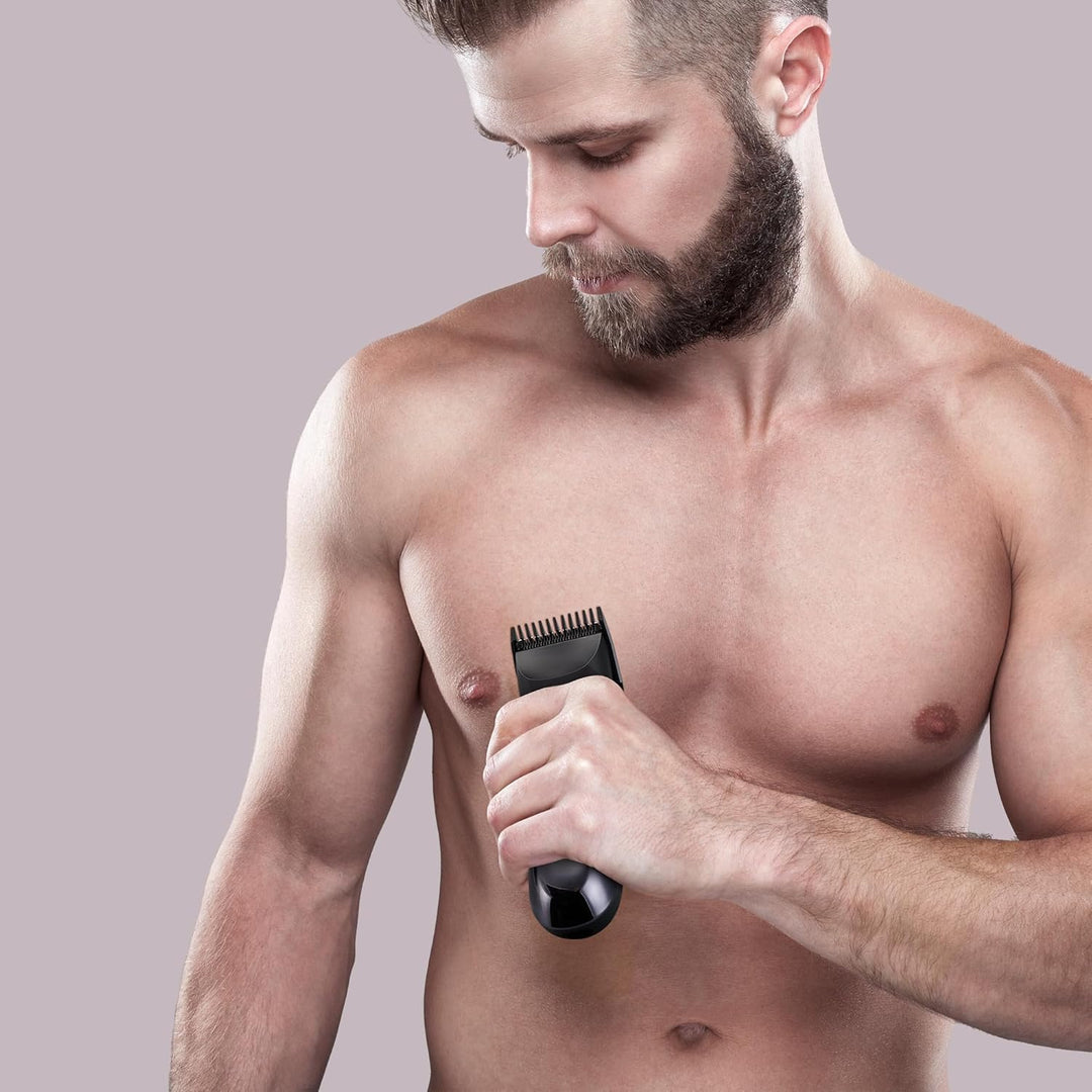 BarberBoss Körperhaarschneider für Männer, Körperhaartrimmer, wasserdichter Trimmer für Männer: Gesi
