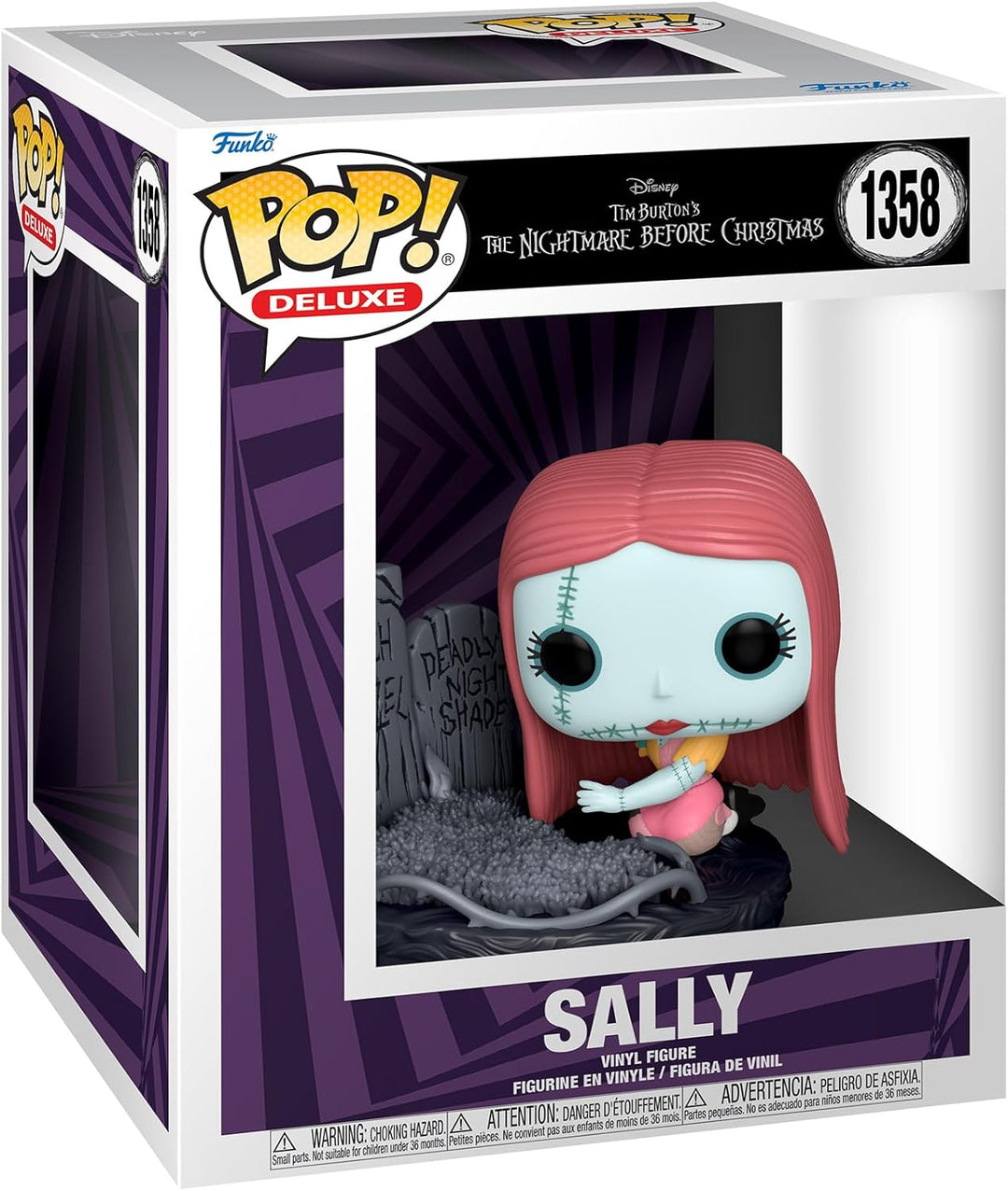 Funko Pop! Disney: The Nightmare Before Christmas 30th - Sally mit Gravestone - Vinyl-Sammelfigur -