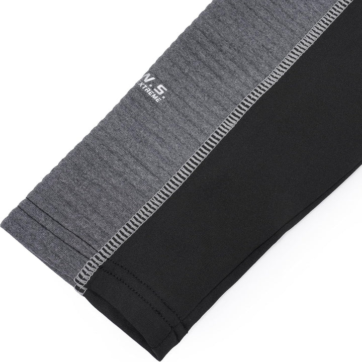 ICEPEAK Fenner Langarm-Shirt für Herren M Schwarz - Grau - Gelb - Weiss, M Schwarz - Grau - Gelb - W