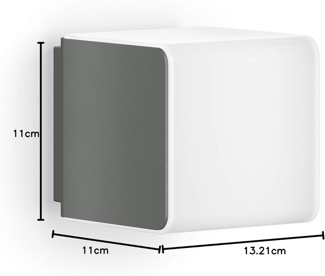 Steinel LED Wandleuchte L 830 SC anthrazit, Wandleuchte, 160° iHF-Bewegungsmelder, vernetzbar, per A