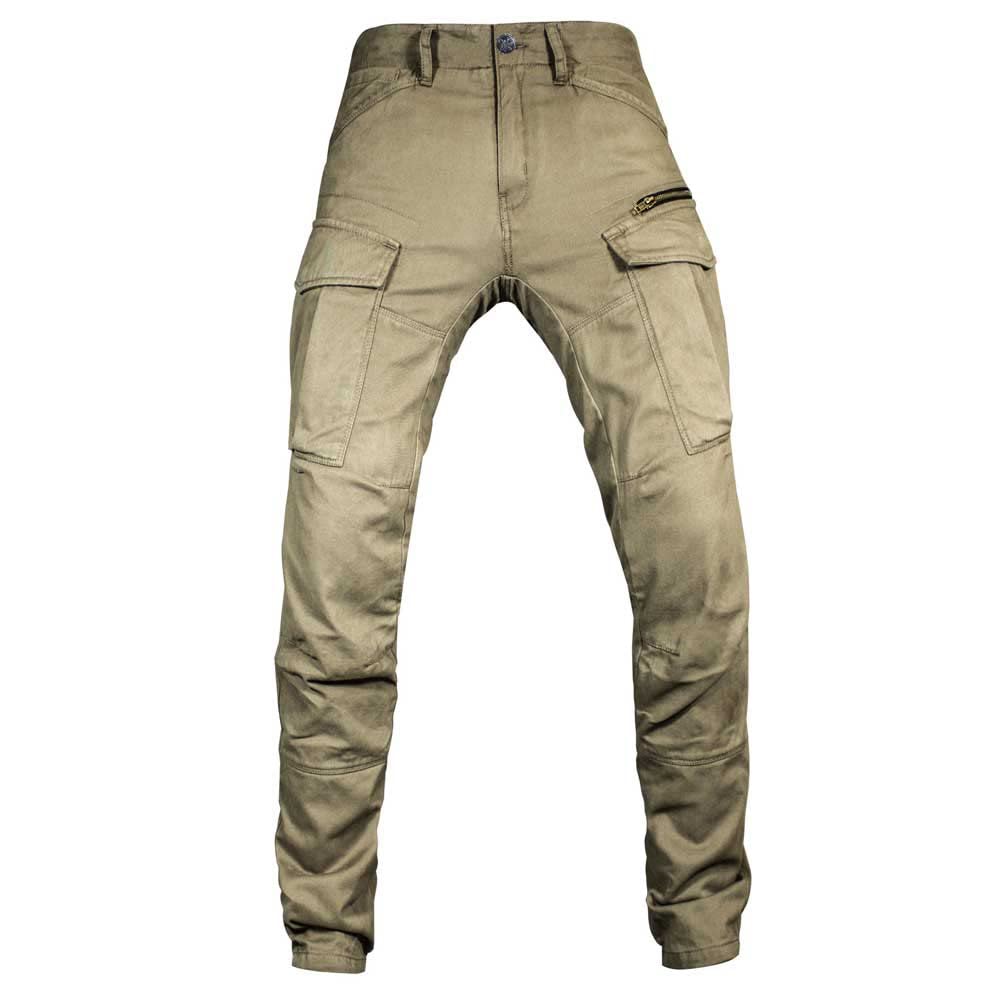 John Doe Herren Motorradhose Cargo Stroker-XTM 27W / 30L Camel, 27W / 30L Camel