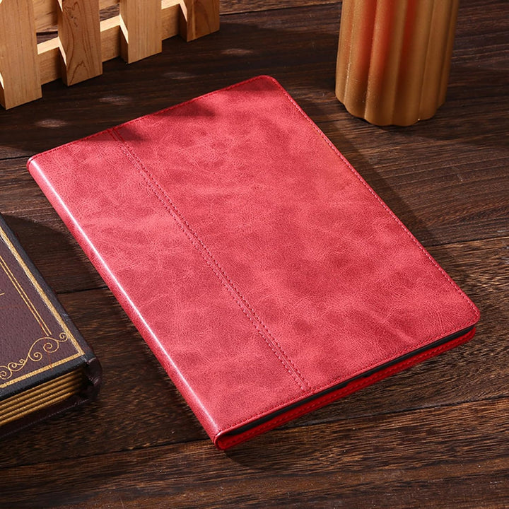 Gexmil Hülle für iPad Air 5./4. Genration 2022/2020 10,9 Zoll Echt Leder Hülle mit Stylus Halter Ant