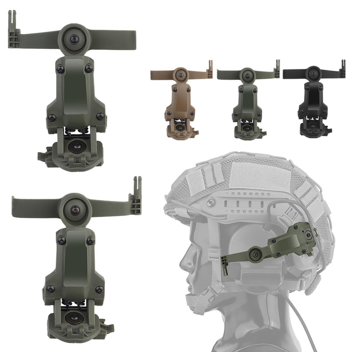 Schnellhelm ARC Rail Adapter COMTAC3 Taktische Tonabnehmer Headset Suspension Kopfhörer Halterung Mu
