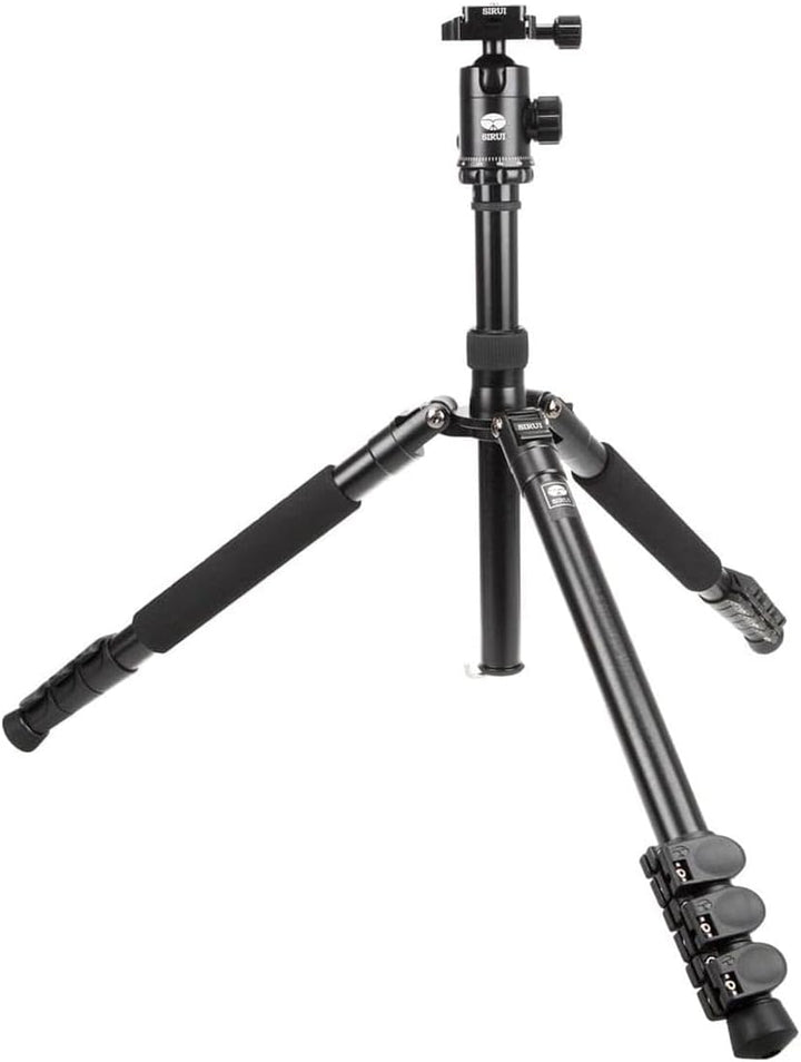 Sirui ET-2004/E-20 Easy Traveler Dreibeinstativ (mit E-20 Kopf, Aluminium, Höhe: 144 cm, Gewicht: 1,