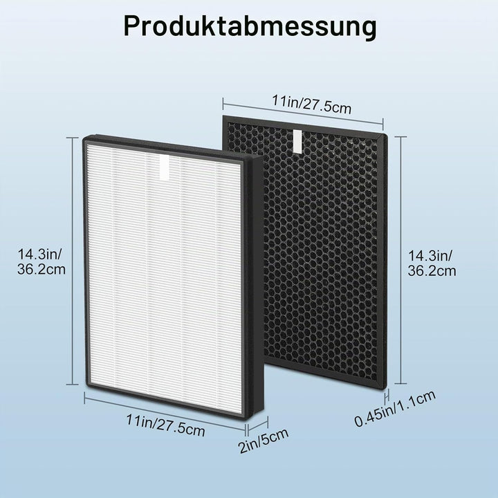 FY2420/30 Filter Kompatibel mit Philips AC2882, AC2887, AC2889 &amp; AC3829, Serie 2000 und 3000, Ersetz