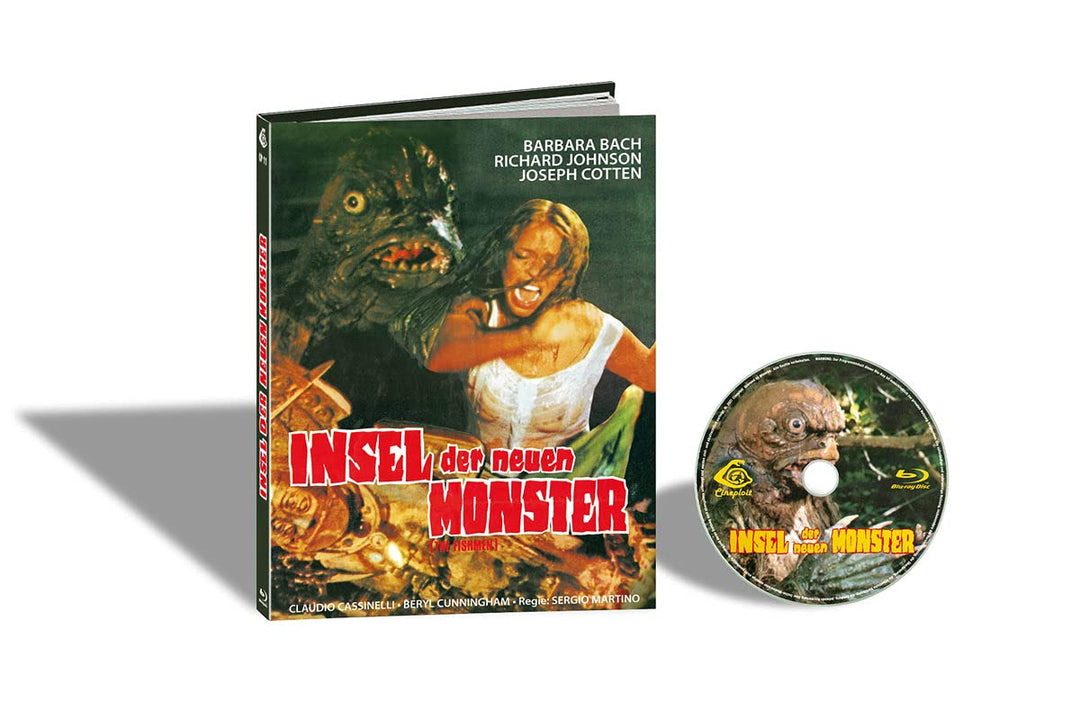 Die Insel der neuen Monster - Mediabook - Cover A deutsches Kinoplakat - Limited Edition auf 450 Stü