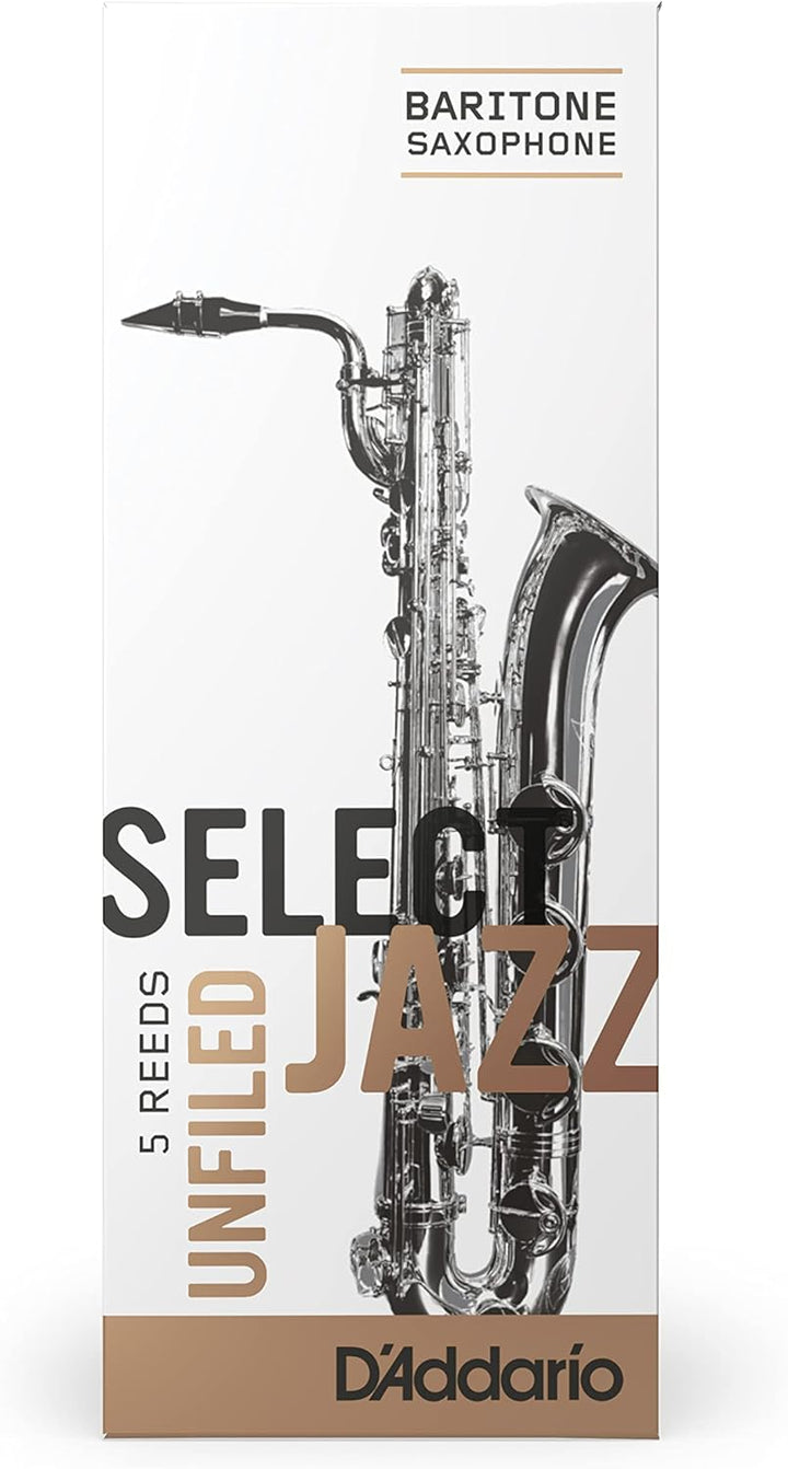 Select Jazz unfiled Blätter für Baritonsaxophon Stärke 4 Hard (5 Stück) 4 Fest UnGefeilt, 4 Fest UnG