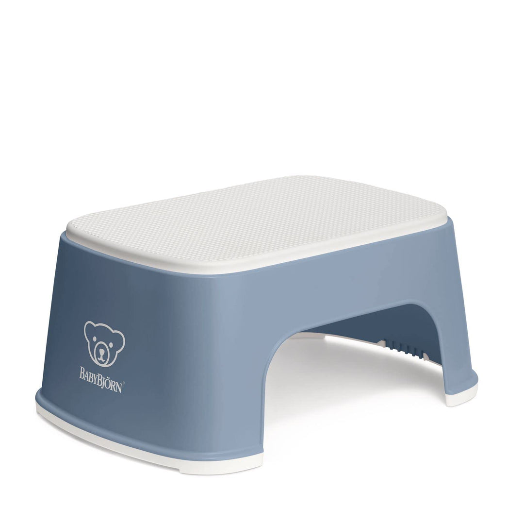 BabyBjörn Tritthocker, Graublau/Weiss
