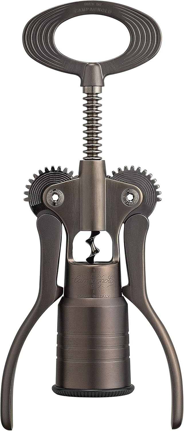 Campagnolo 456084 Big Korkenzieher, Metall, Dunkelgrau, 35 x 19 x 8 cm, Aluminium, Dunkel_Grau
