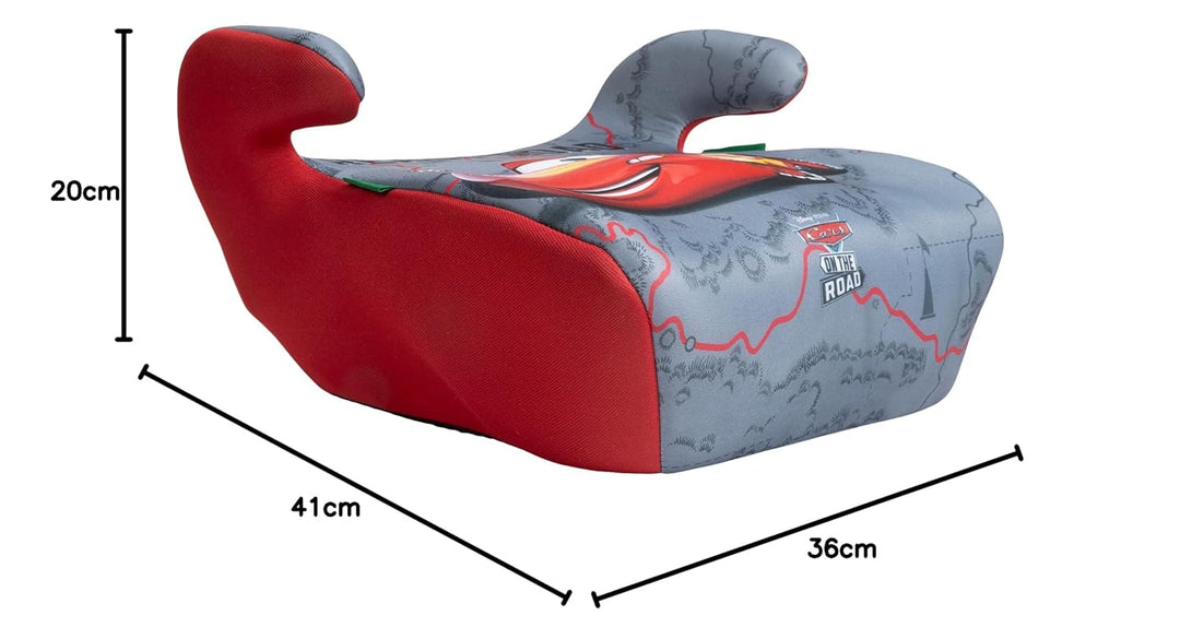 Tataway Disney Cars i-Size ECE R129 Autositz für Kinder, 126-150 cm, 22-36 kg, 6-12 Jahre alt, Grupp