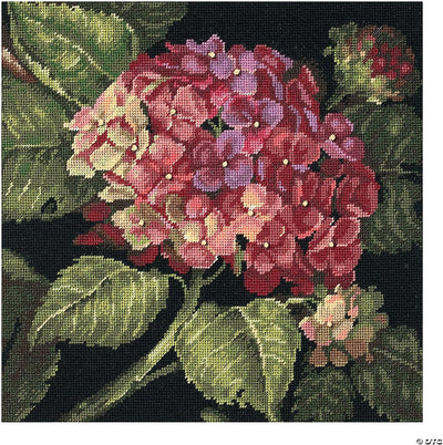 DIMENSIONS Zählmusterpackung mit Zählmuster, verschieden, 35 x 35 x 0.1 cm Hortensie Bloom, Hortensi