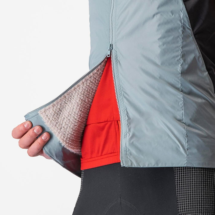CASTELLI Damen Unlimited W Puffy Vest Sports vest M Eisverteidiger/Silbergrau, M Eisverteidiger/Silb