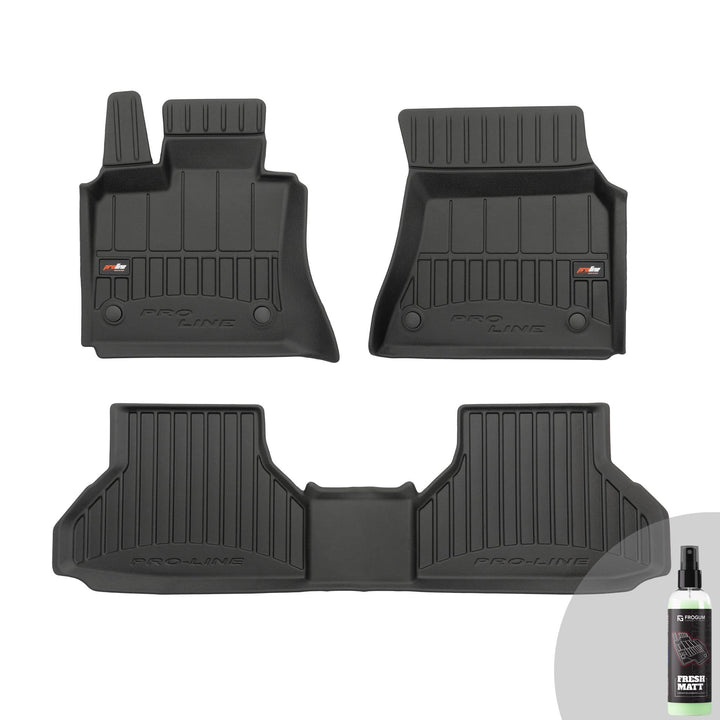 FROGUM ProLine 3D Gummimatten Exklusiven Auto Fussmatten Autofussmatten für BMW X6 E71 2007-2014 | D