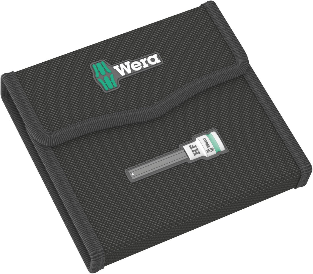 Wera 05003180001 8740 B HF 1 Zyklop Bitnuss-Satz, mit 3/8 Zoll-Antrieb, mit Haltefunktion für Innens