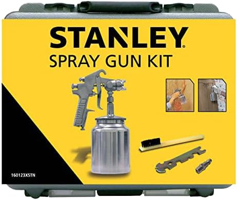Stanley Zubehör für Luftkompressoren Spray Gun Kit metal, 160123XSTN, 160123XSTN