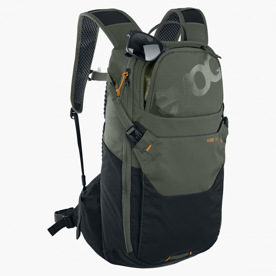EVOC Unisex Ride Bike-Rucksack (1er Pack) Einheitsgrösse Dunkeloliv/Schwarz, Einheitsgrösse Dunkelol