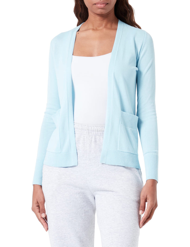 s.Oliver Damen Strickjacke 32 Blau 5145, 32 Blau 5145