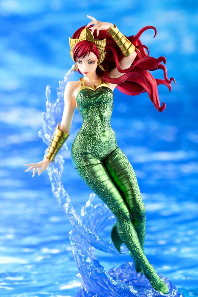 Kotobukiya Comics Bishoujo PVC Statue 1/7 Mera 24 cm, DC049, Mehrfarbig 24 cm Mehrfarbig, 24 cm Mehr