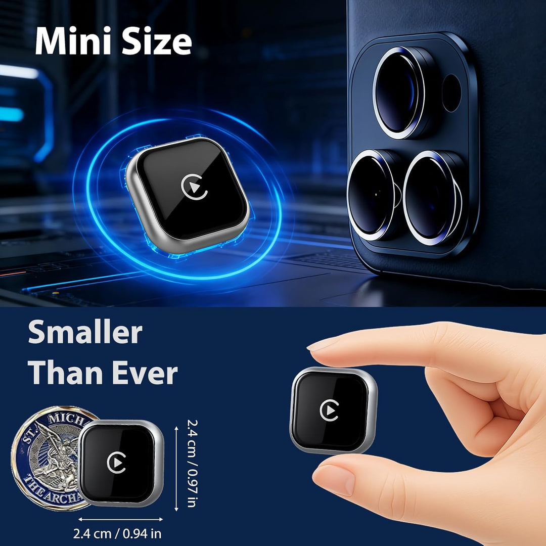 Mini USB Wireless CarPlay Adapter, Auto Multimedia Dongle, kabelloser Android Auto 2 in 1 Adapter, K