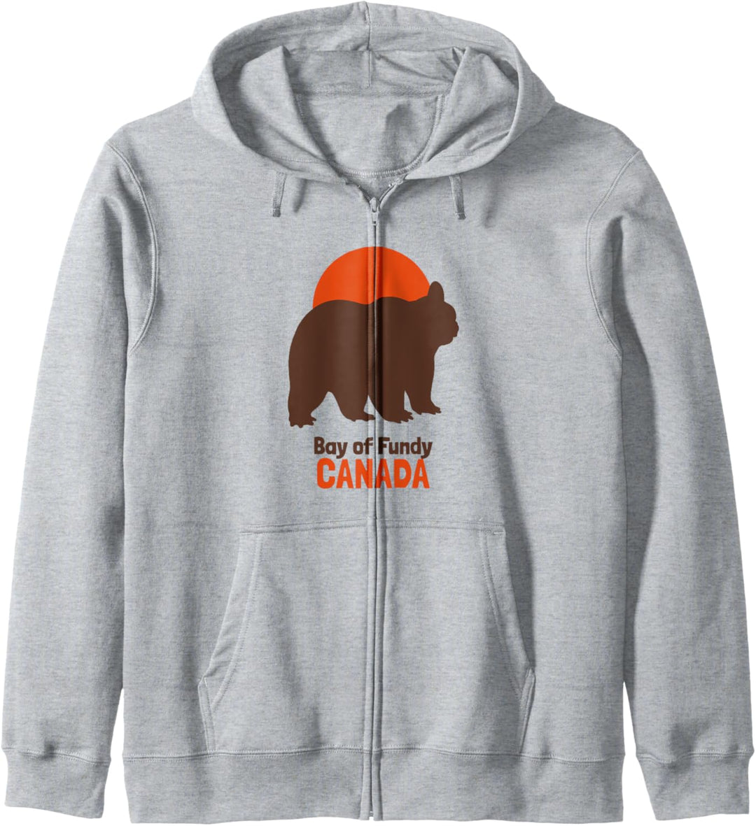Bucht von Fundy Kanada Kapuzenjacke