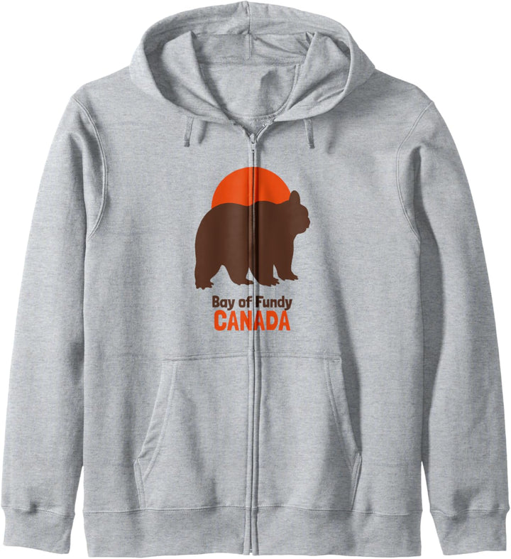 Bucht von Fundy Kanada Kapuzenjacke