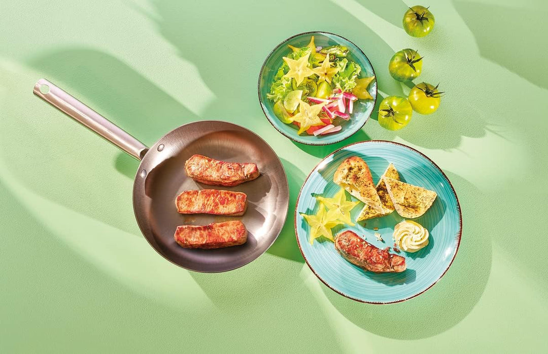 Schulte-Ufer 1450-20 i Bratpfanne Iron-Star | Eisenpfanne | unbeschichtet | 20 cm | ca. 0,90 l