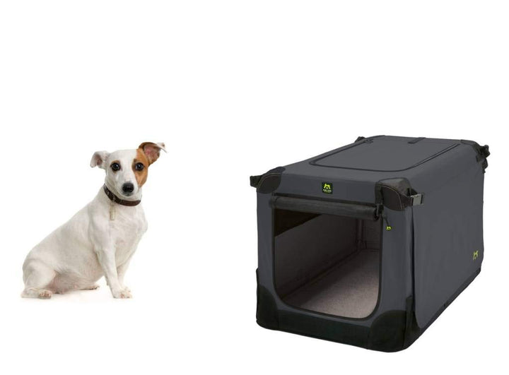 Maelson Soft Kennel Hundebox - Anthrazit - 62 x 41 x 41 cm Anthrazit L 62 x B 41 x H 41 cm, Anthrazi