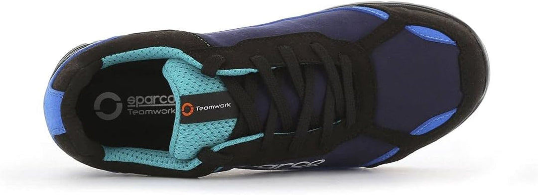 Sparco Nitro Unisex Industrial Shoe 46 EU Schwarz, 46 EU Schwarz
