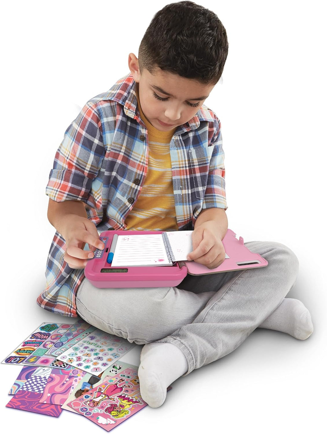 Vtech KidiSecrets – Magic Voice 365 – Das 2-in-1 Tagebuch für Sprachaufnahmen, kreative Spiele und p
