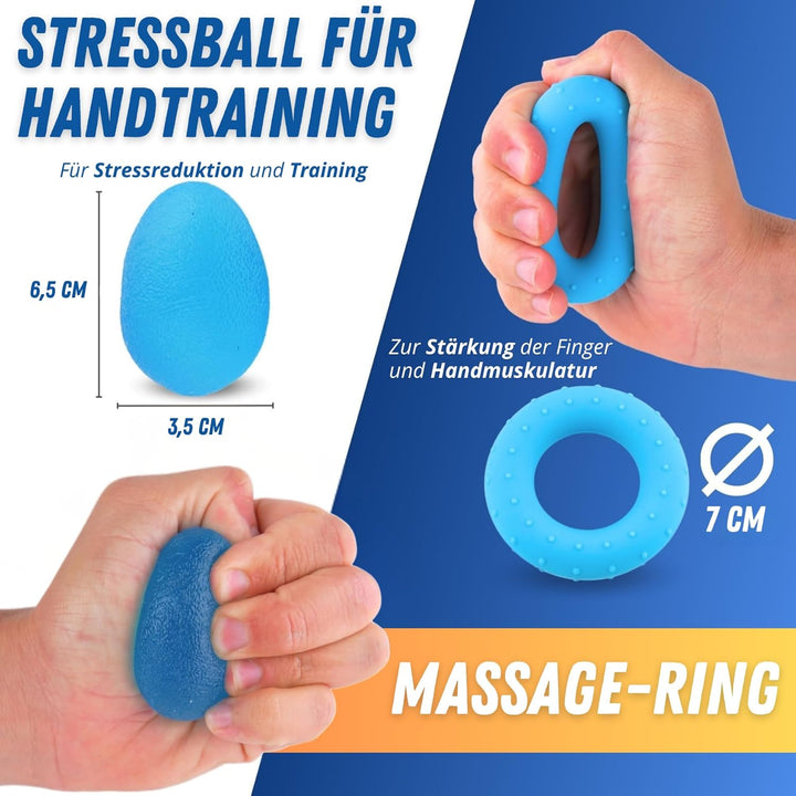 Handgriff Trainer Unterarmtrainer, Grip Trainer & Hand Gripper für Griffkraft Training, Finger und A