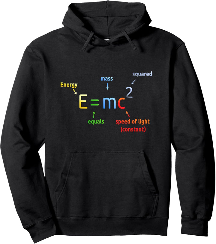 E=MC2 Wissenschaftliche Gleichung Pullover Hoodie