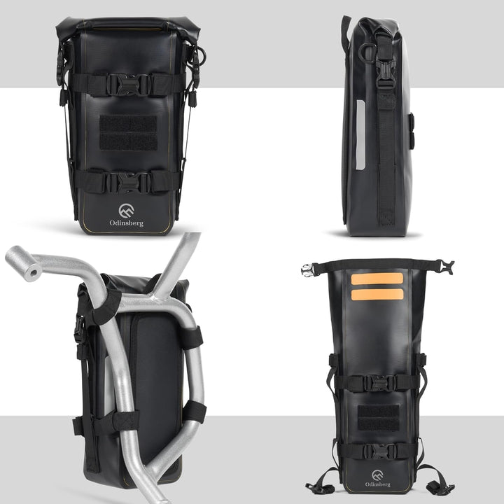 Odinsberg 3,5L wasserdichte Motorrad Hecktasche und Sturzbügel Tasche 3.5L, 3.5L