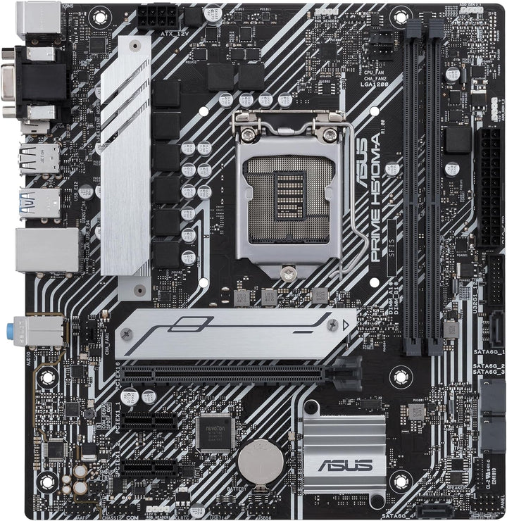 ASUS Prime H510M-A Gaming Mainboard Sockel Intel LGA1200 (mATX, M.2, USB 3.2 Gen 1 Typ-A, Intel 1Gbi