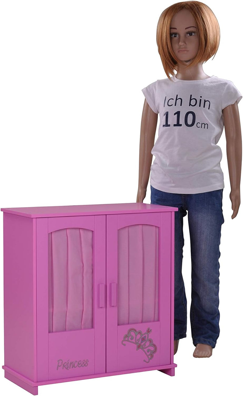 Knorrtoys 67324 - Puppenschrank Diadem pink