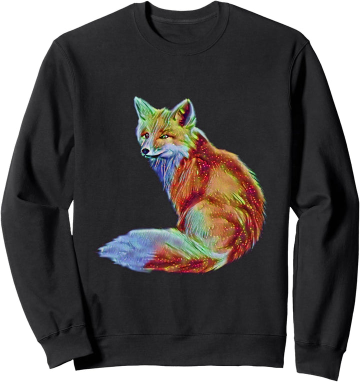 Fuchs schlaue Füchse Tiere Wald schlauer Fuchs Design Sweatshirt