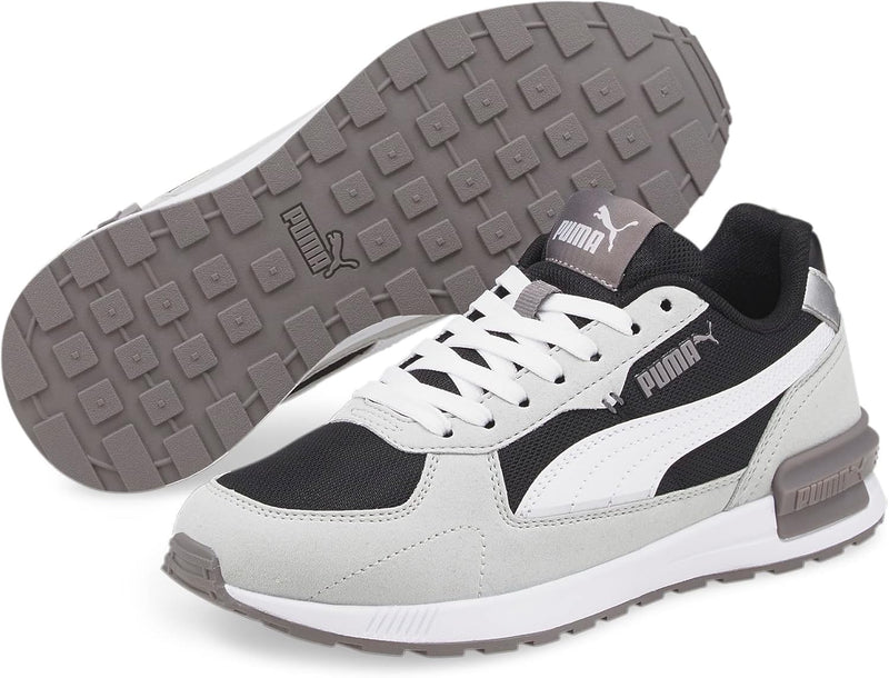 PUMA Unisex Kinder Graviton Jr Sneaker 35.5 EU Gray Violet Puma Black Puma White Puma Silver Steel G