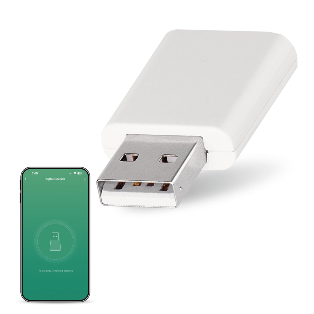 EMOS GoSmart Mini ZigBee Signalverstärker, Smart Home USB Zigbee 3.0 Extender kompatibel mit Tuya, S
