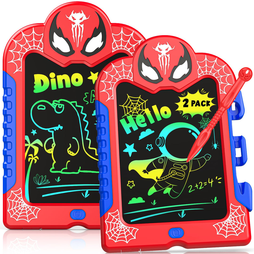 Braxel 2 Stück 8,5 Zoll LCD Schreibtafel Kinder Spielzeug Ab 2 3 4 5 6 Jahre Junge, Kinderspielzeug
