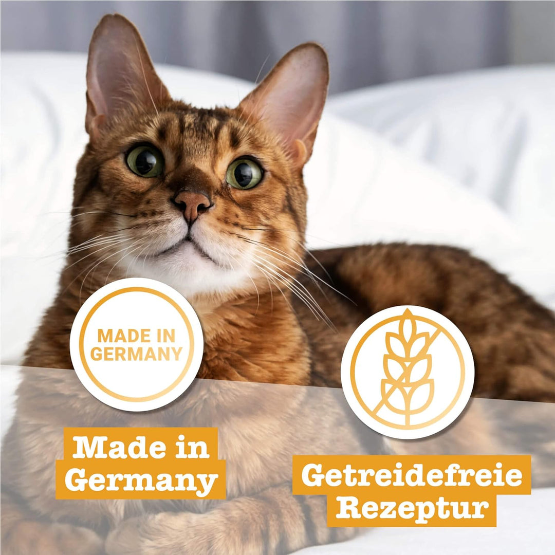 Catz finefood Purrrrly No. 107 Lammherzen, gefriergetrockneter Katzensnack/ Katzenleckerli, 6er Pack