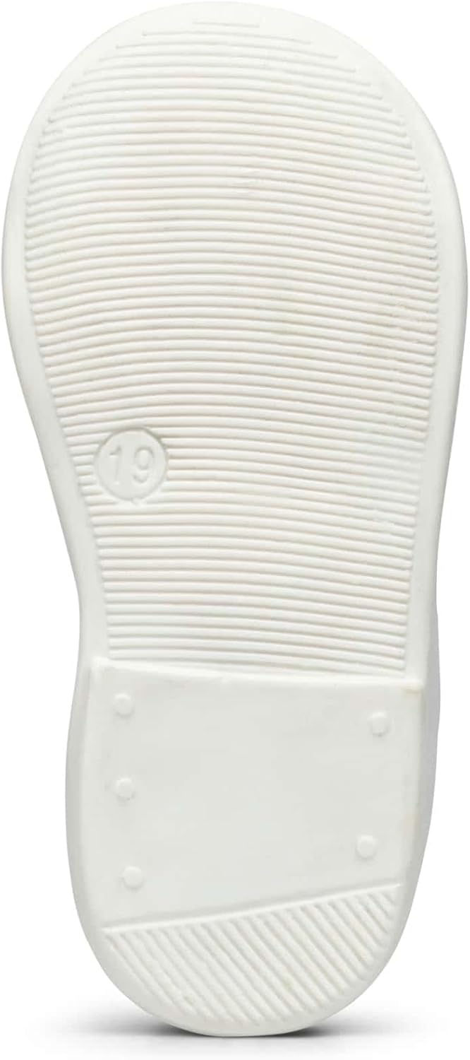 Naturino Mädchen Ballet Krippenschuh 27 EU Weiss, 27 EU Weiss