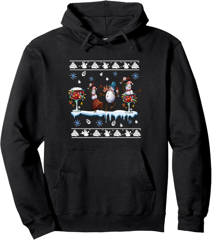Lustiges XMas Weihnachten Rotwein Wein Wine Christmas Pullover Hoodie