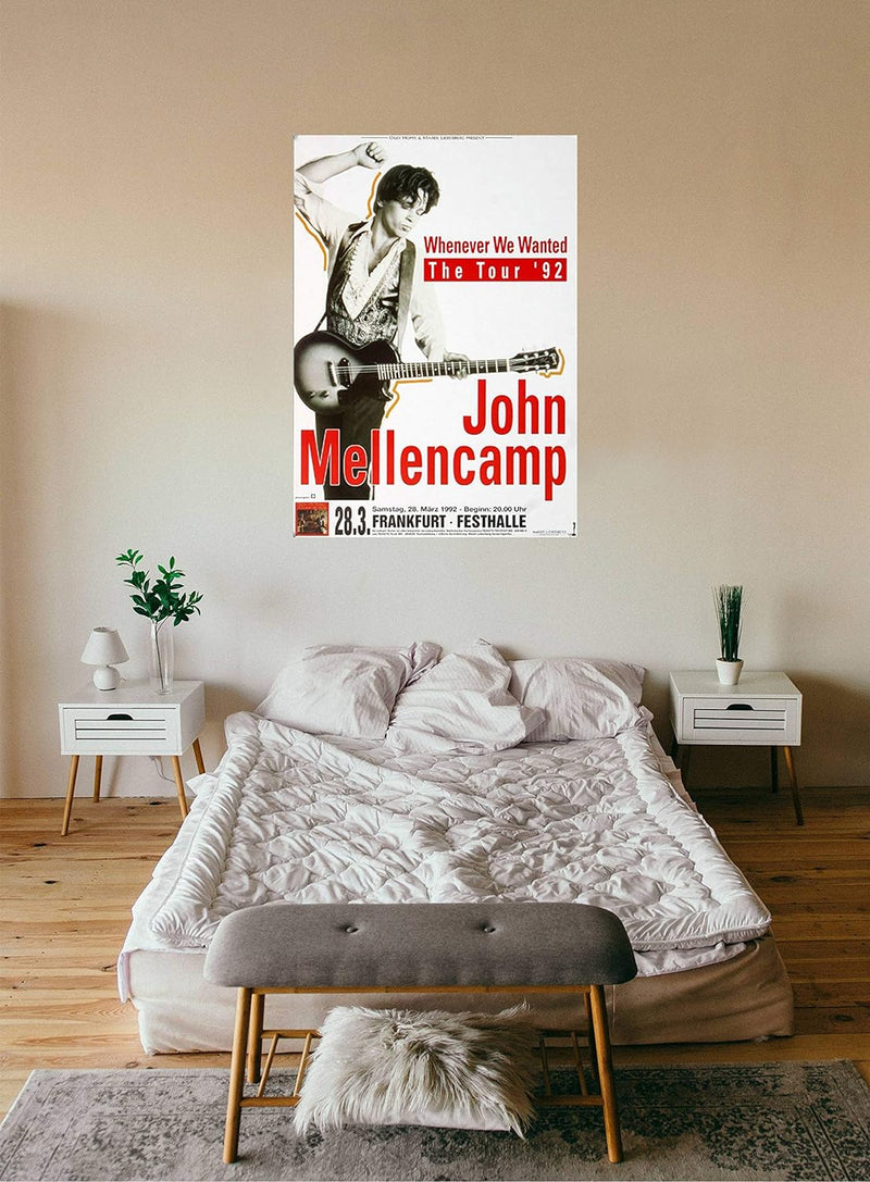 John Cougar Mellencamp - Whenever We Wanted, Frankfurt 1992 » Konzertplakat/Premium Poster | Live Ko