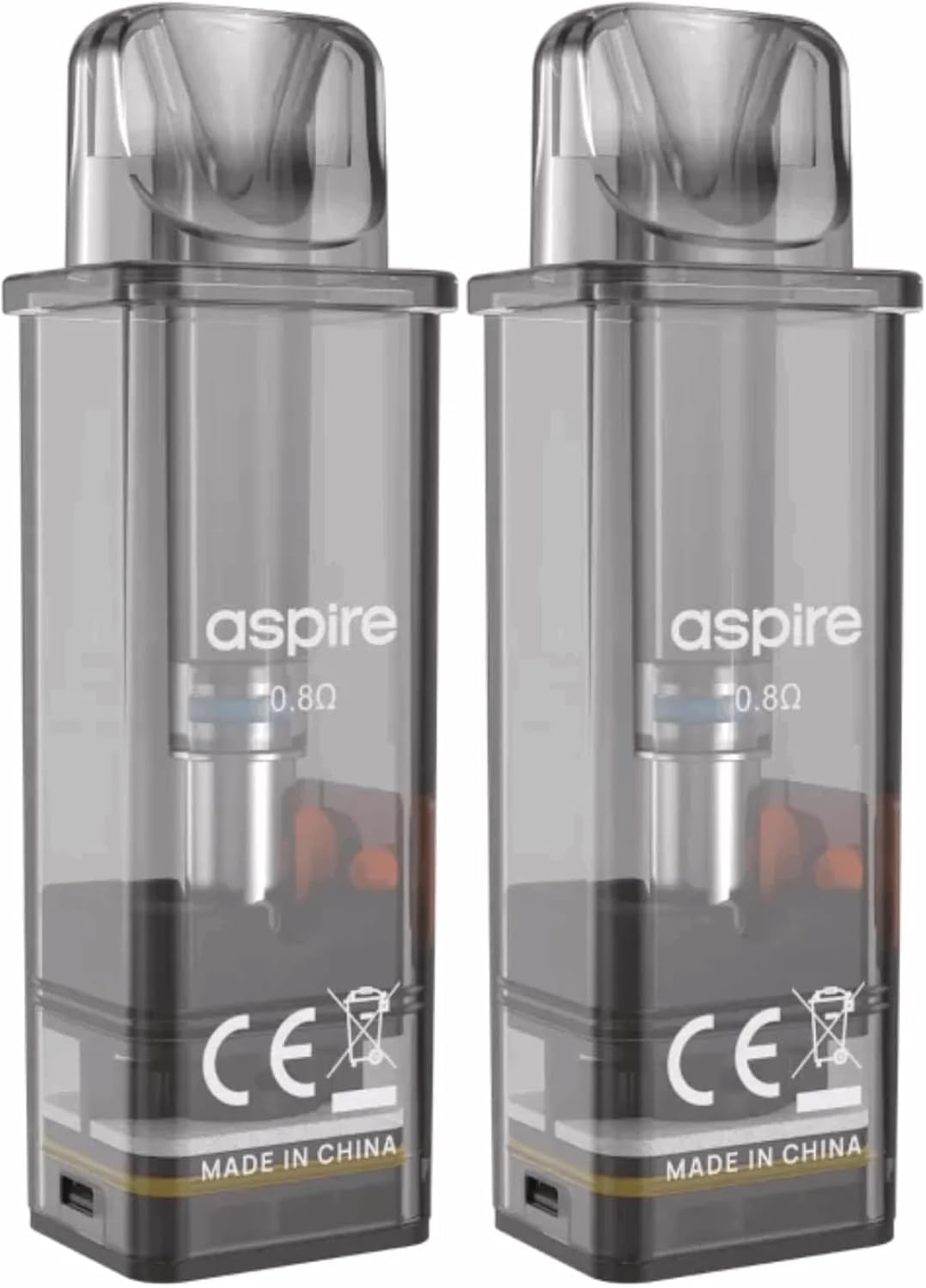 Aspire GoTek Pod 4,5ml Ersatzpods 2er Pack 0,8 Ohm