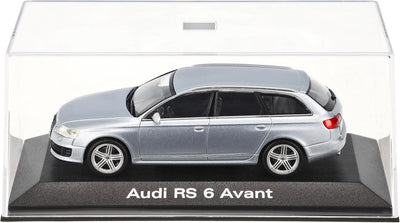 Minichamps A-U-D-I A6 A 6 RS6 RS 2008-2010 Avant Kombi Monza Silber 1/43 Modell Auto Modellauto