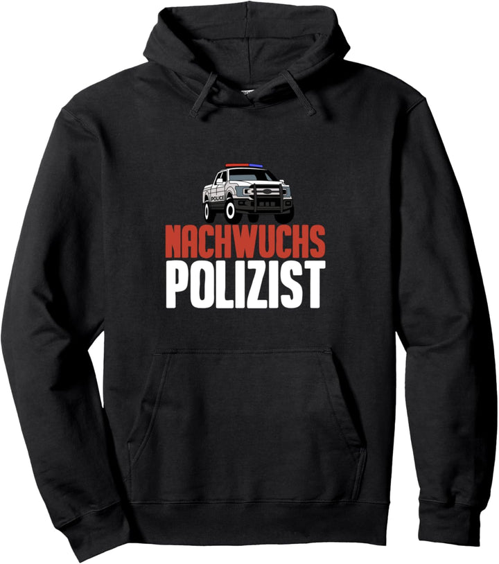 Polizei Für Kinder Junge - Polizeiauto Nachwuchs Polizist Pullover Hoodie