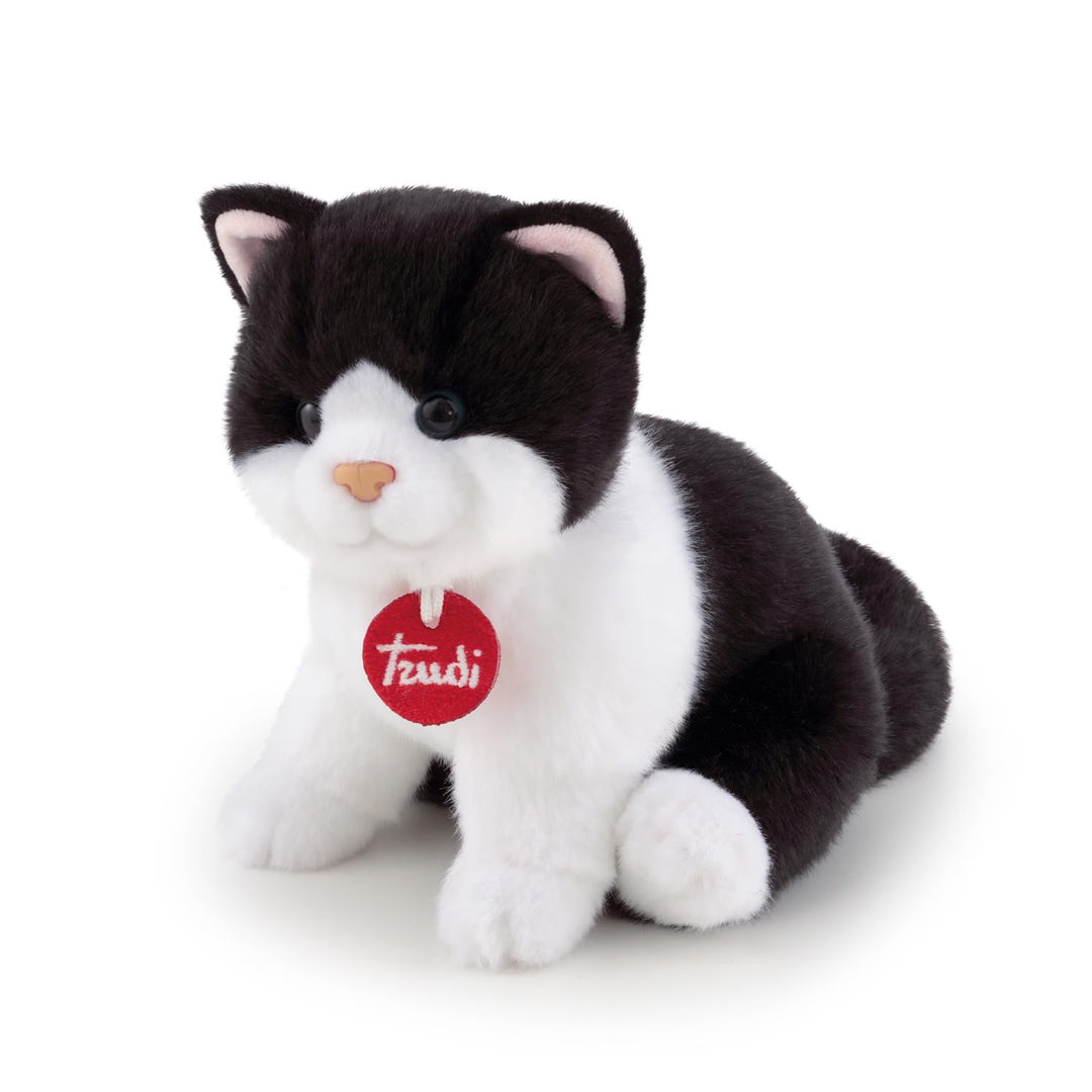 trudi 21040 Klassik Plüschkatze Brad ca. 19 cm, Grösse S, hochwertiges Stofftier mit weichen Materia