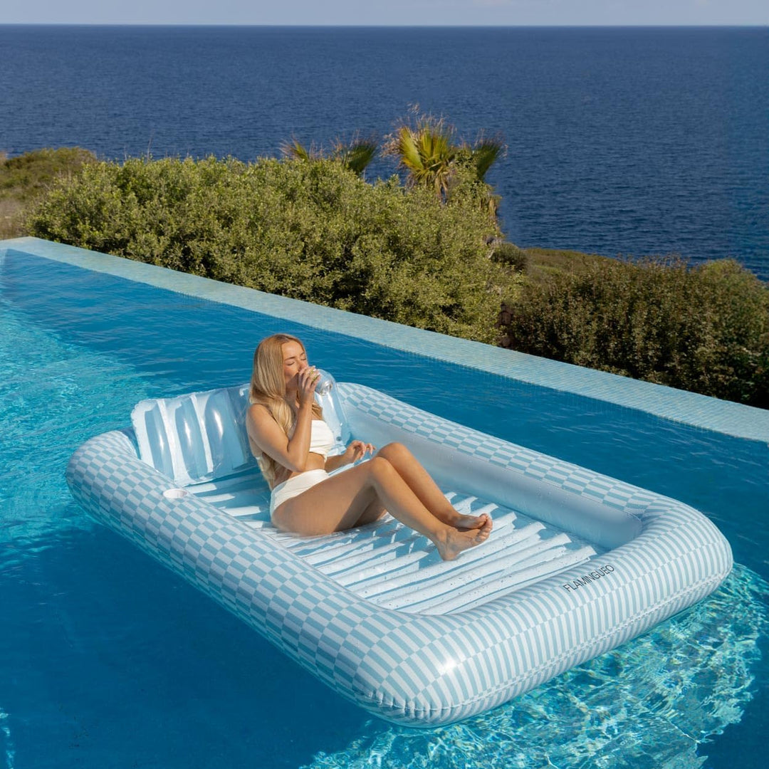 Flamingueo Luftmatratze Pool - Wassermatratze, Schwimmmatratze, Luftmatratze Strand, Wasserhängematt