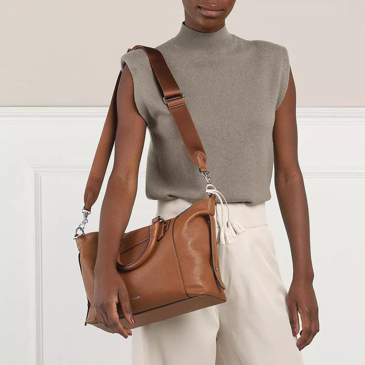Joop! - chiara 2.0 luna handbag mhz cappuccino M Cognac, M Cognac